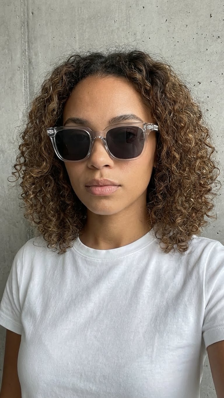 TR90 Polarized Square Sunglasses – Oversized Lightweight UV400 Driving Eyewear (Unisex)