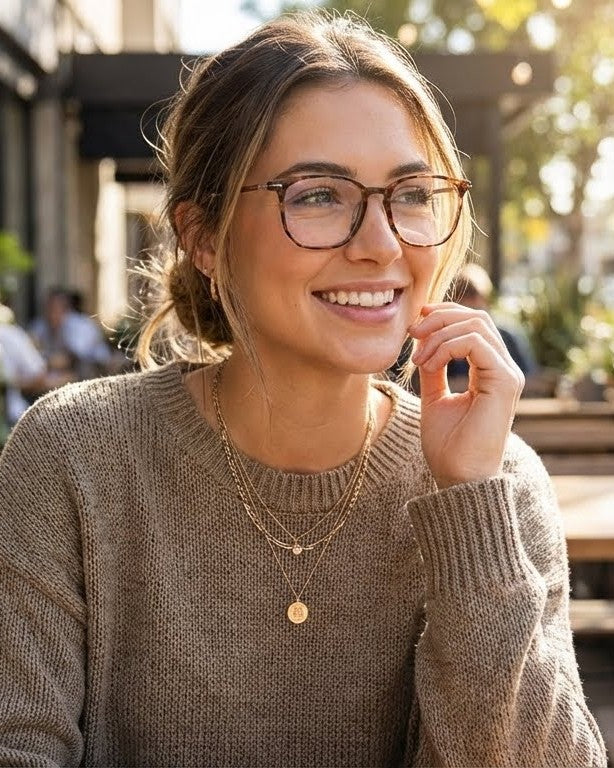 Ultra-Light Anti-Blue Light Glasses  Classic Square TR90 Frames  Unisex Computer Gaming Eyewear (Prescription Ready)