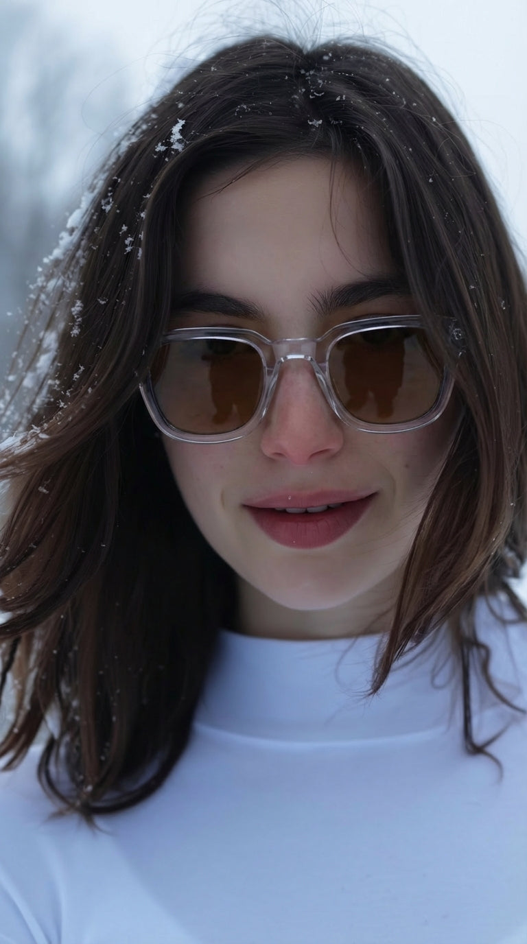 47mm Square Polarized Sunglasses for City Commuters - Cuts Traffic Glare - Marie Kiro