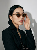 The Alibi Polarized Champagne | Cat-Eye Sunglasses | UV400 TAC Polarized Lenses