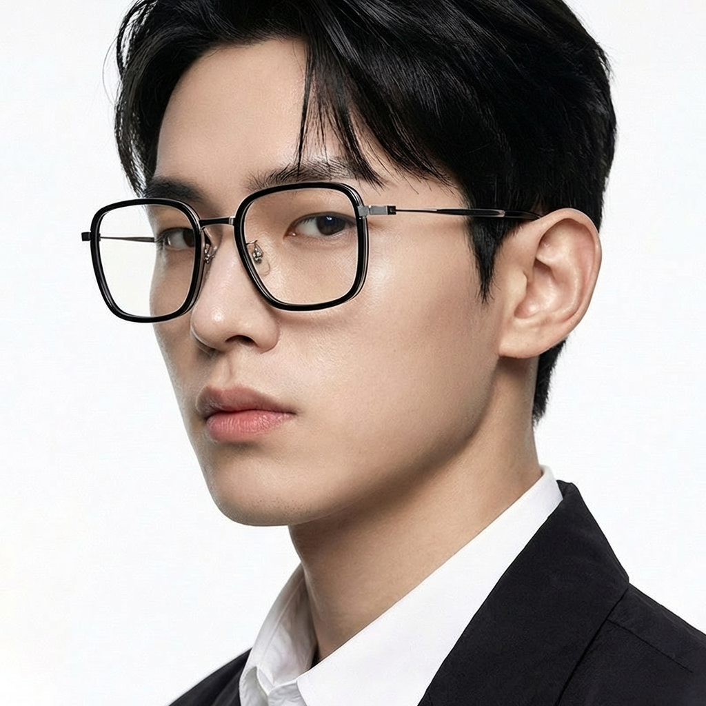 Polygonal Retro Non-Prescription Frames for Urban Explorers - Marie Kiro