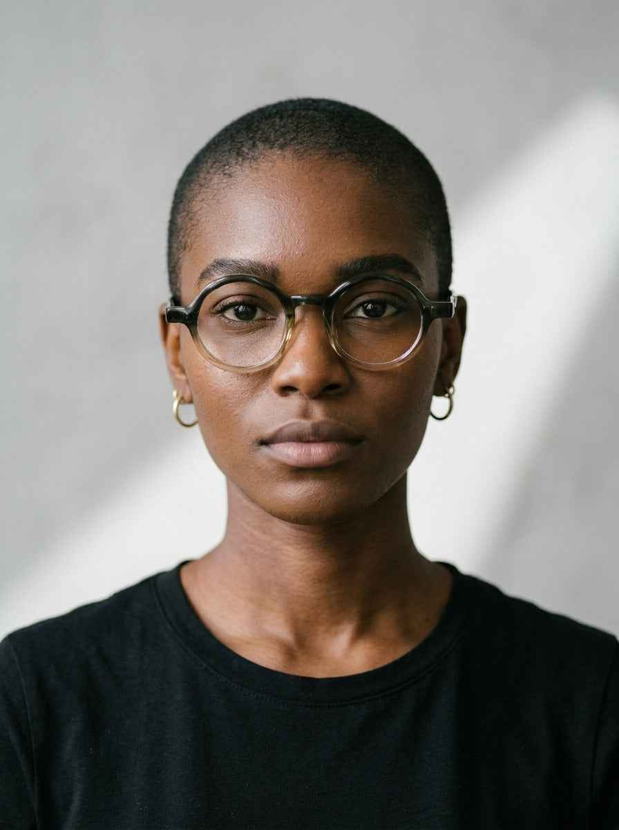 The Index Verde | Blue Light Optical Frames | TR90 Round Green Gradient Eyeglasses