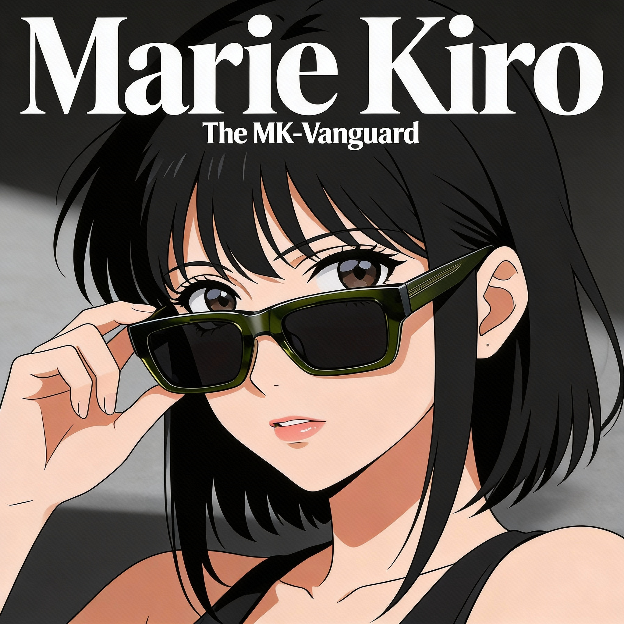 The MK-Vanguard | Square Sunglasses - Apex-Clarity HD Polarized - Hand-Sculpted Italian Acetate