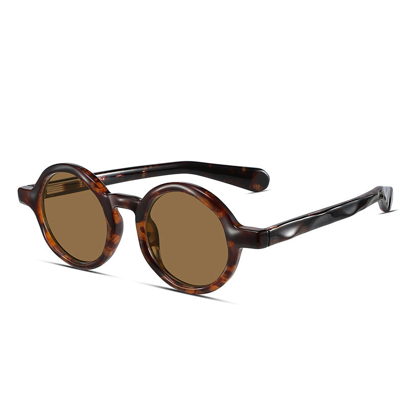 The Index Polarized Havana | Round Sunglasses | UV400 TAC Polarized Brown Lenses