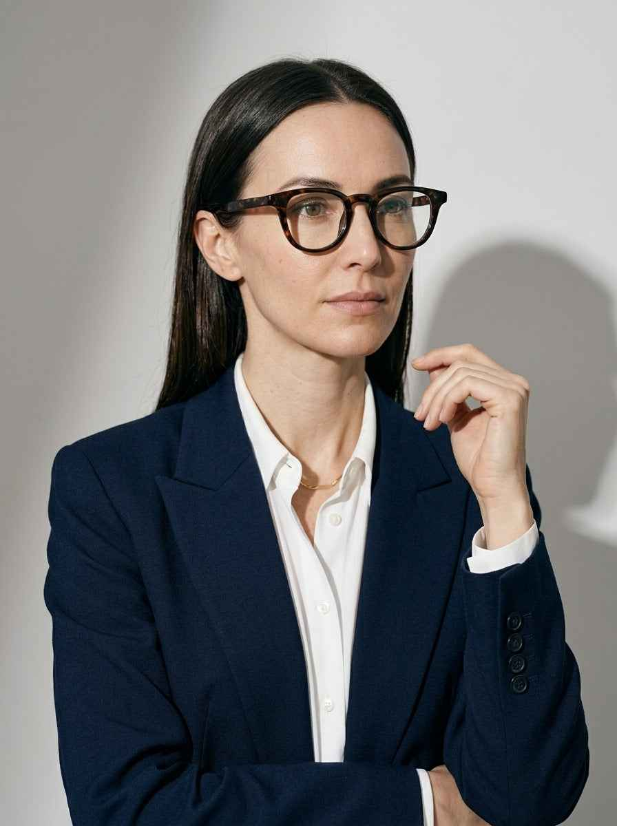 The Archivist  Havana | Blue Light Optical Frames | TR90 Retro Tortoiseshell Square Eyeglasses