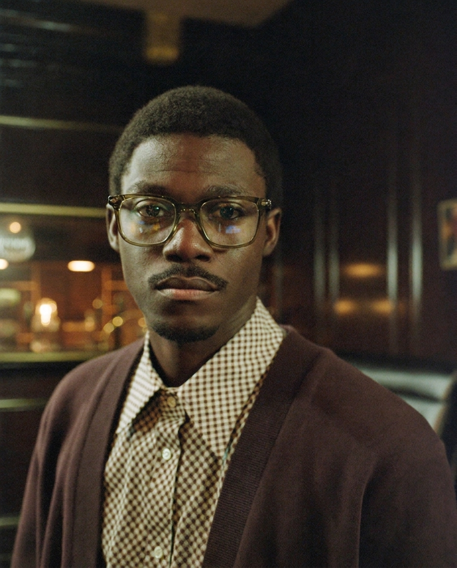 The Intellectual Don: Titanium Geometric Nerd-Style Eyeglasses