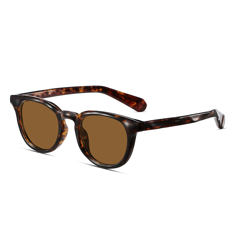 The Archivist Polarized Havana | Retro Square Sunglasses | UV400 TAC Polarized Brown Lenses