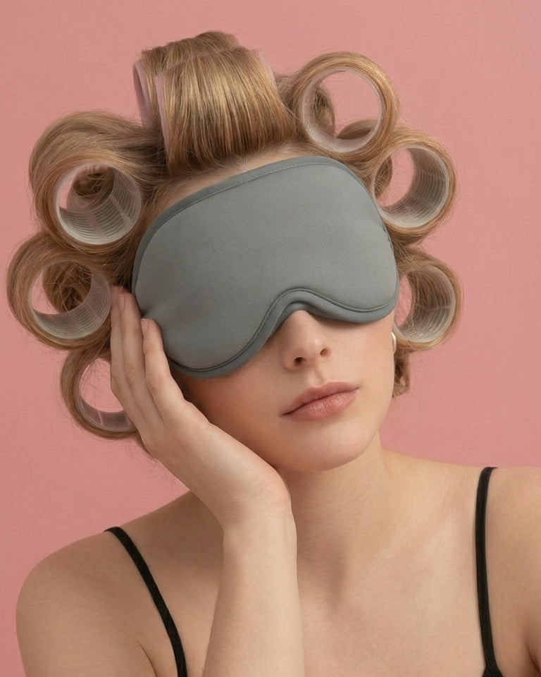 Marie Kiro: 3D Gravity Sovereign -Weighted Sleep Mask, Contoured Memory Foam Blackout Eye Mask
