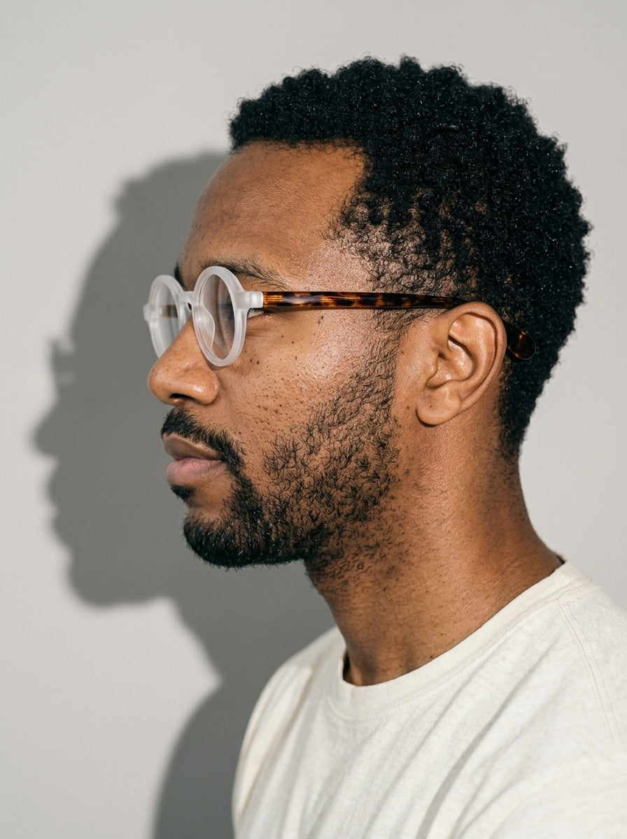 The Index Sand | Blue Light Optical Frames | TR90 Round Eyeglasses