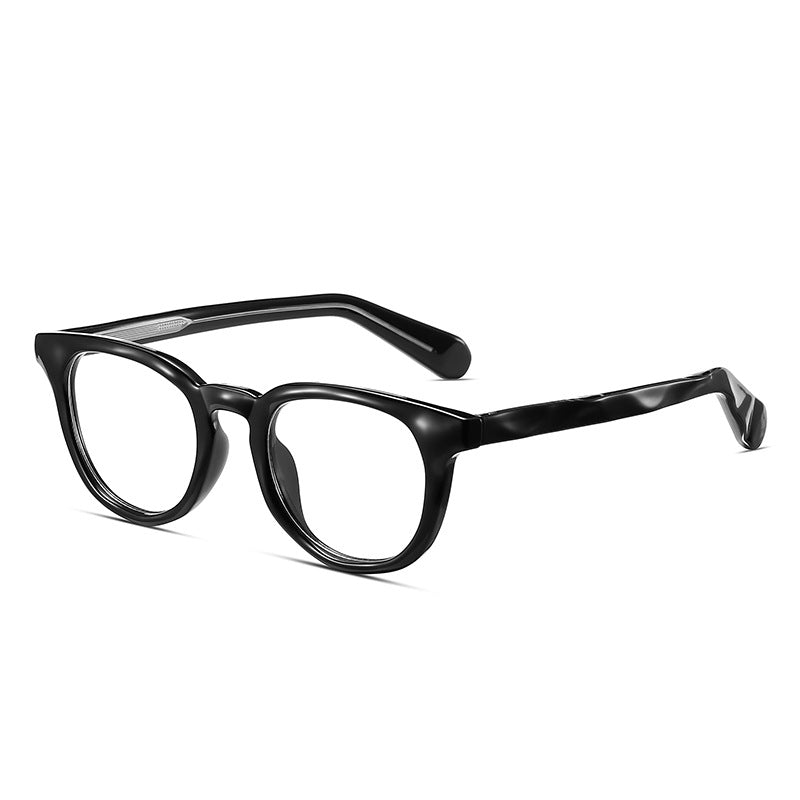 The Archivist  Black | Blue Light Optical Frames | TR90 Retro Square Eyeglasses
