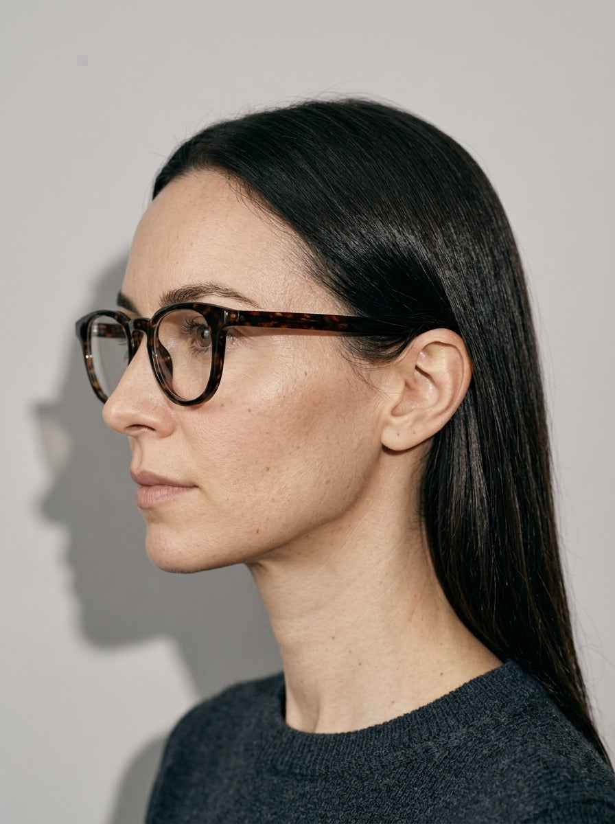The Archivist  Havana | Blue Light Optical Frames | TR90 Retro Tortoiseshell Square Eyeglasses