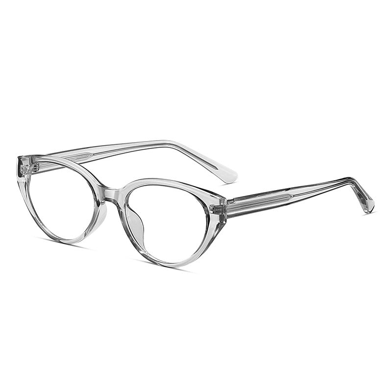 The Alibi | Smoke, Blue Light Optical Frames | Cat-Eye Glasses | TR90 Frame