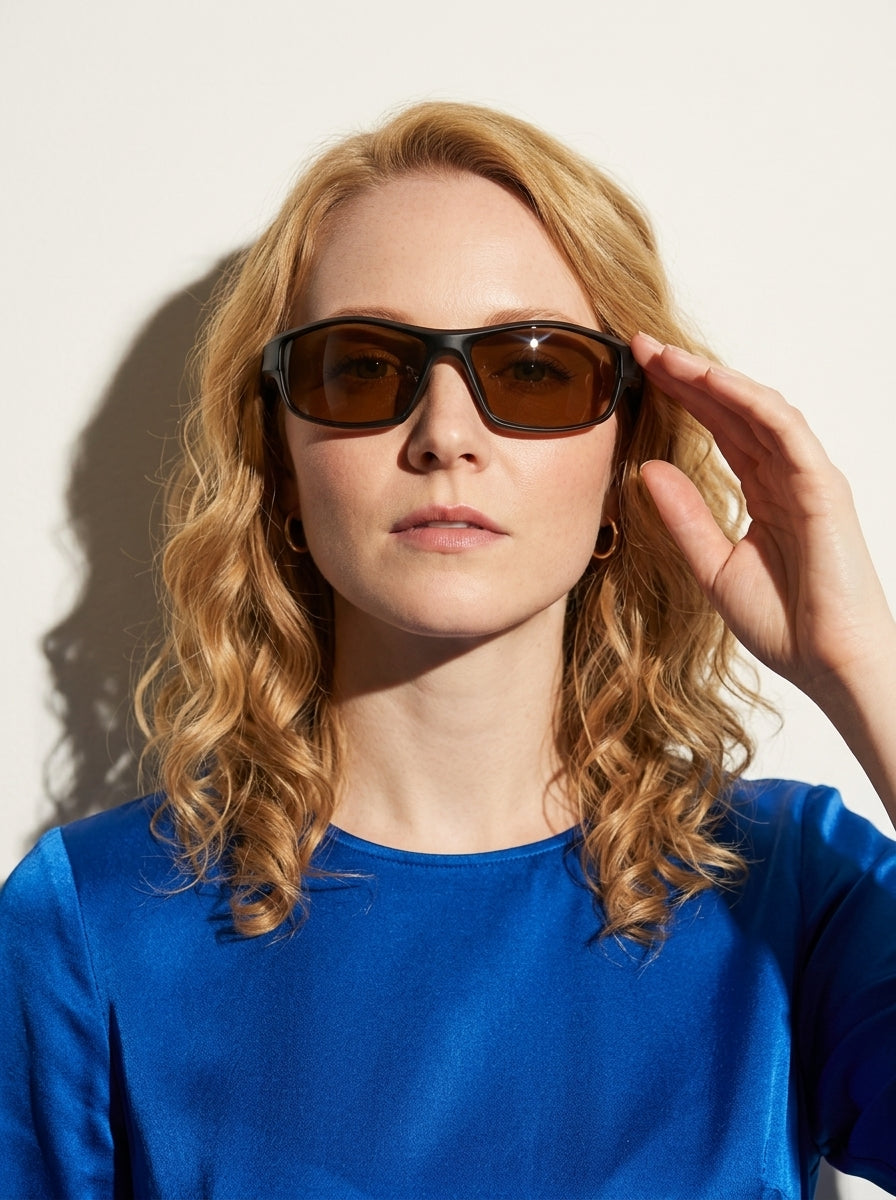 The Pace- Amber | TR90 Polarized Sports Sunglasses