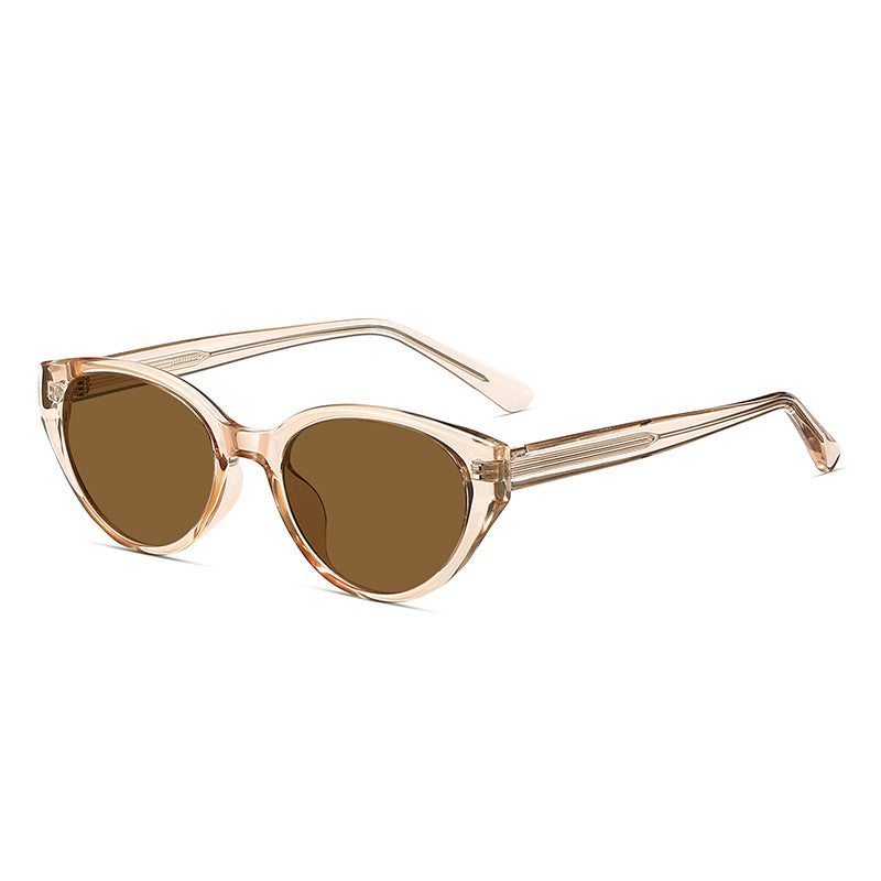 The Alibi Polarized Champagne | Cat-Eye Sunglasses | UV400 TAC Polarized Lenses