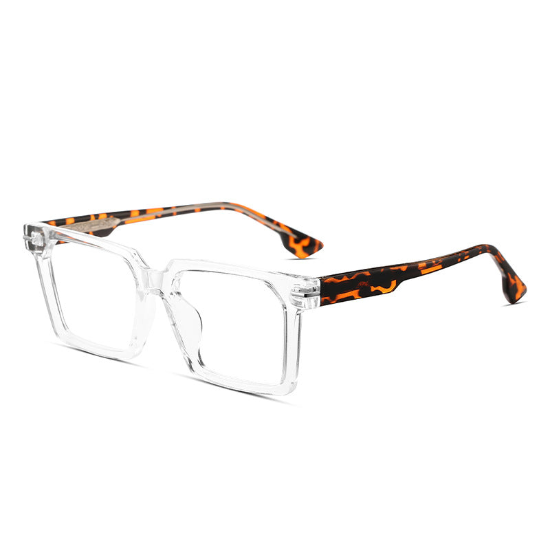 The Facade | Transparent, Blue Light Optical Frames | Square Glasses | TR90 Frame