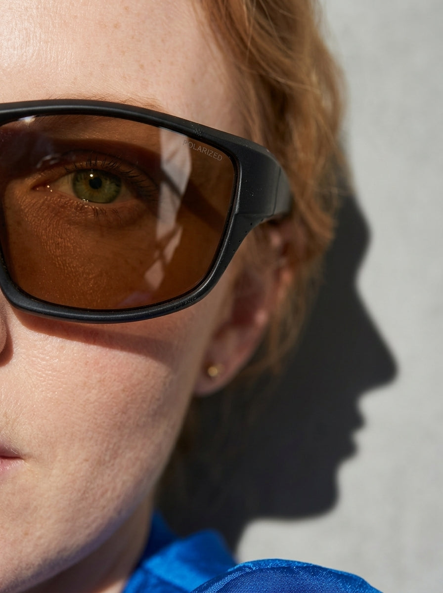 The Pace- Amber | TR90 Polarized Sports Sunglasses