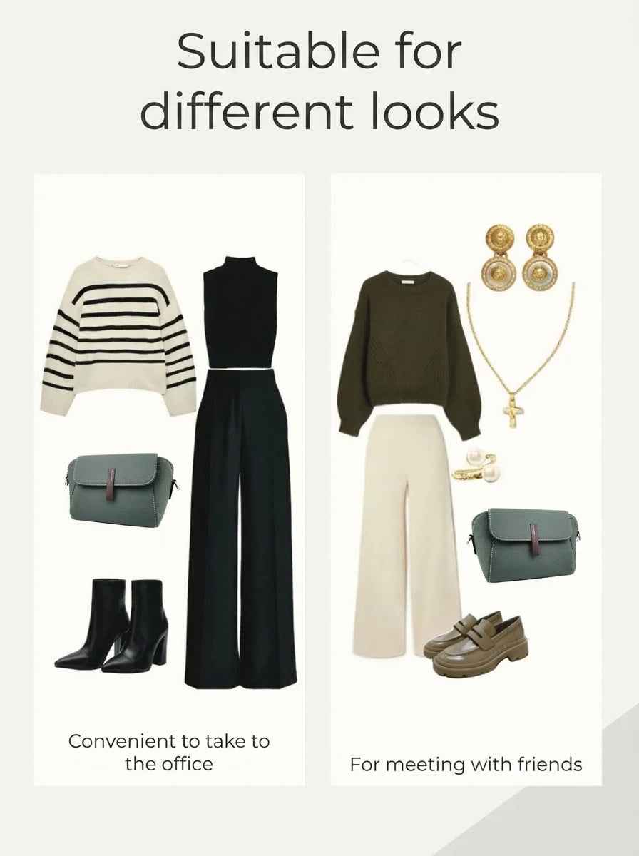 The Dispatch -  Green Cross Body Bag Small Shoulder Purse