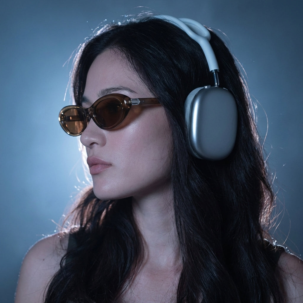 Foldable Polarized Cat Eye Sunglasses Women UV400 Protection  Lightweight TR Frame, 1-Second Fold & Store, Fashion Street Style for Driving Fishing Outdoor, MK-Cateye