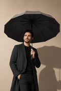 The Commuter - Compact Automatic Business Umbrella — Truffle Gray