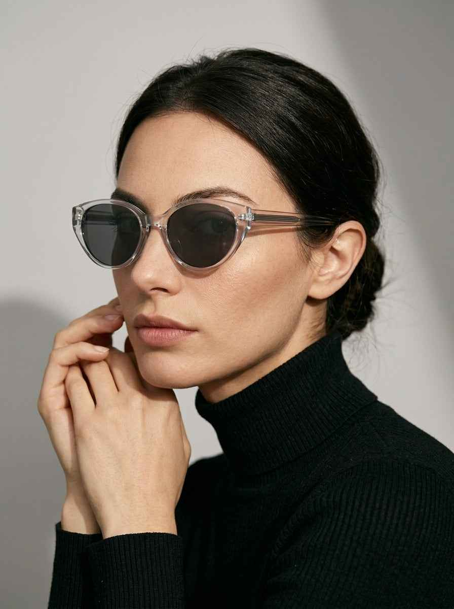 The Alibi Polarized Smoke | Cat-Eye Sunglasses | UV400 TAC Polarized Lenses