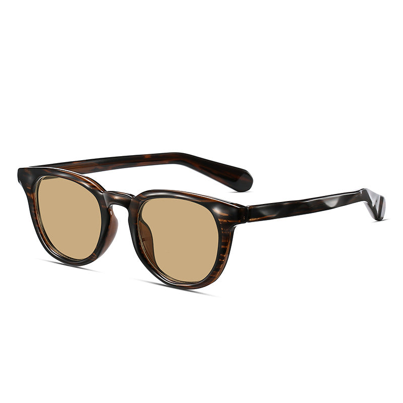 The Archivist Polarized Sienna | Retro Square Sunglasses | UV400 TAC Polarized Brown Lenses