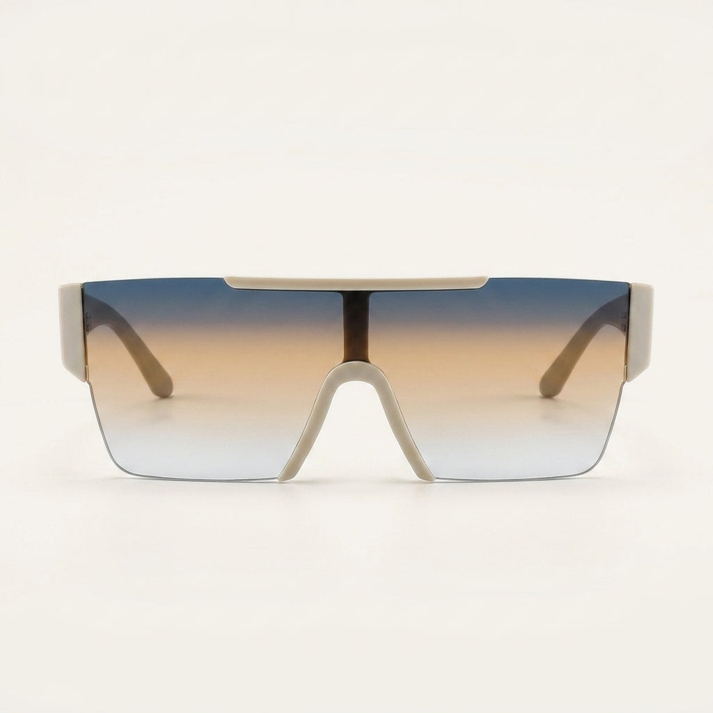 Aura: HD Polarized Nylon Shield Sunglasses