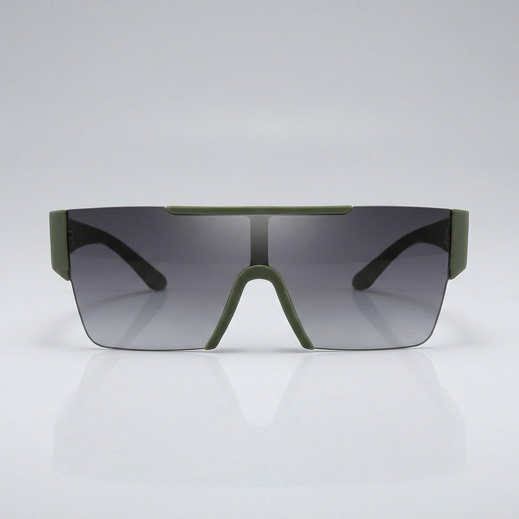 Aura: HD Polarized Nylon Shield Sunglasses