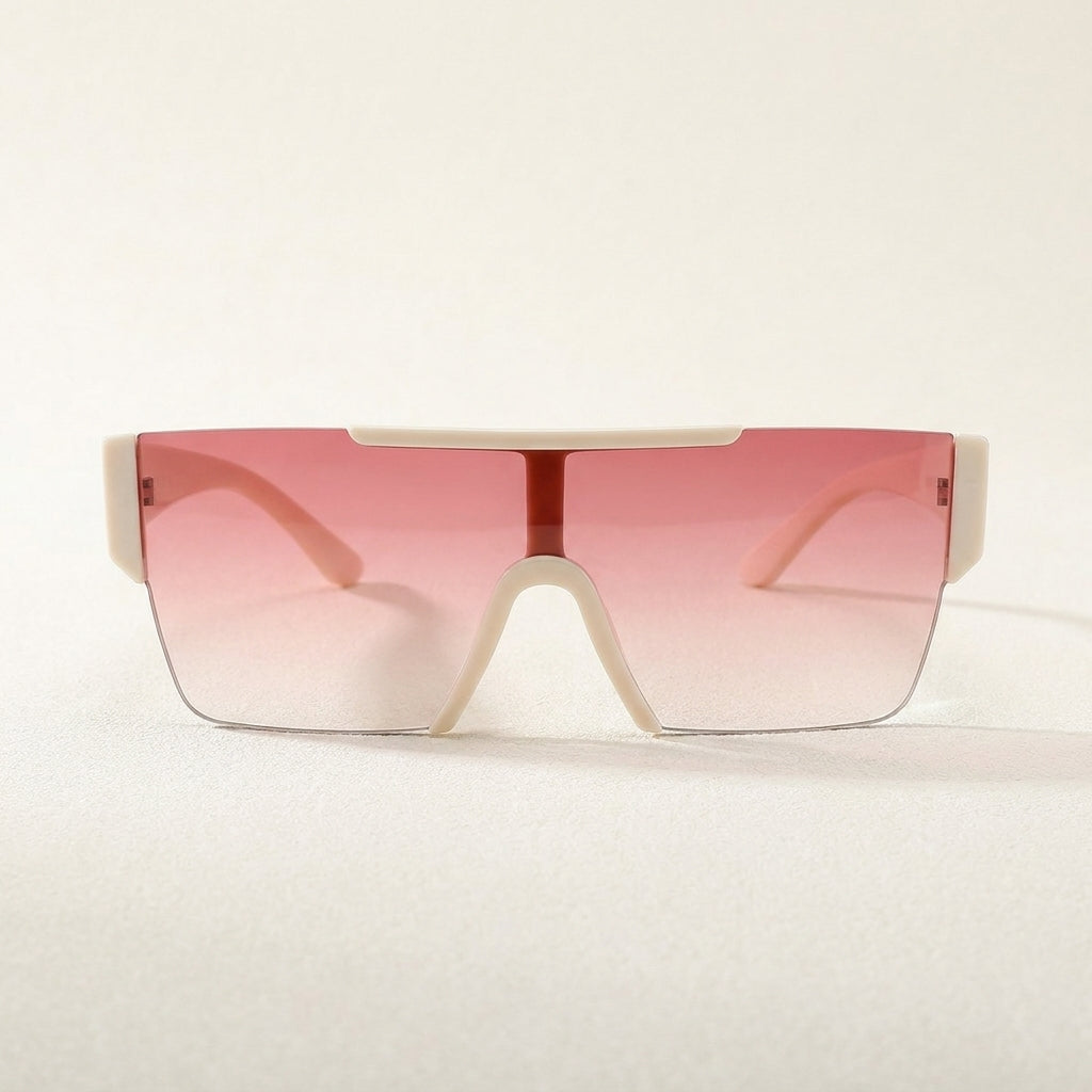Aura: HD Polarized Nylon Shield Sunglasses