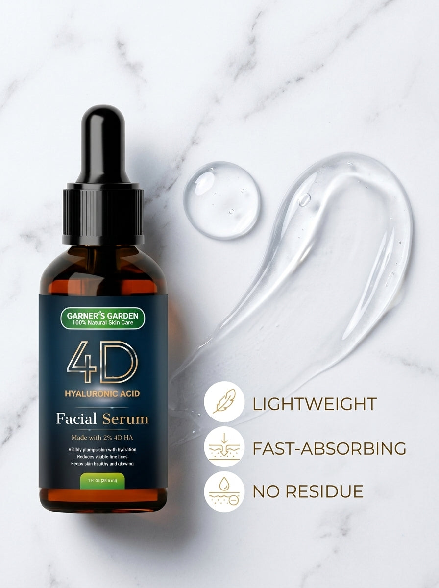 4D Hyaluronic Acid Facial Serum – Four Layers. One Serum. No Filler Arc.