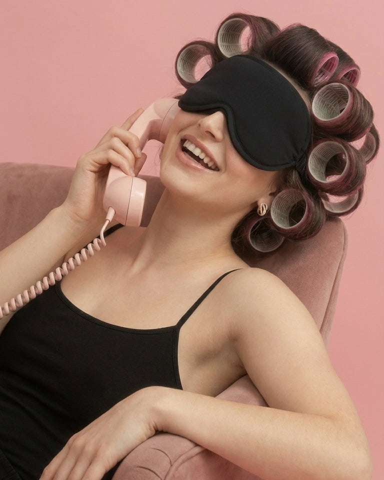 Marie Kiro: 3D Gravity Sovereign -Weighted Sleep Mask, Contoured Memory Foam Blackout Eye Mask