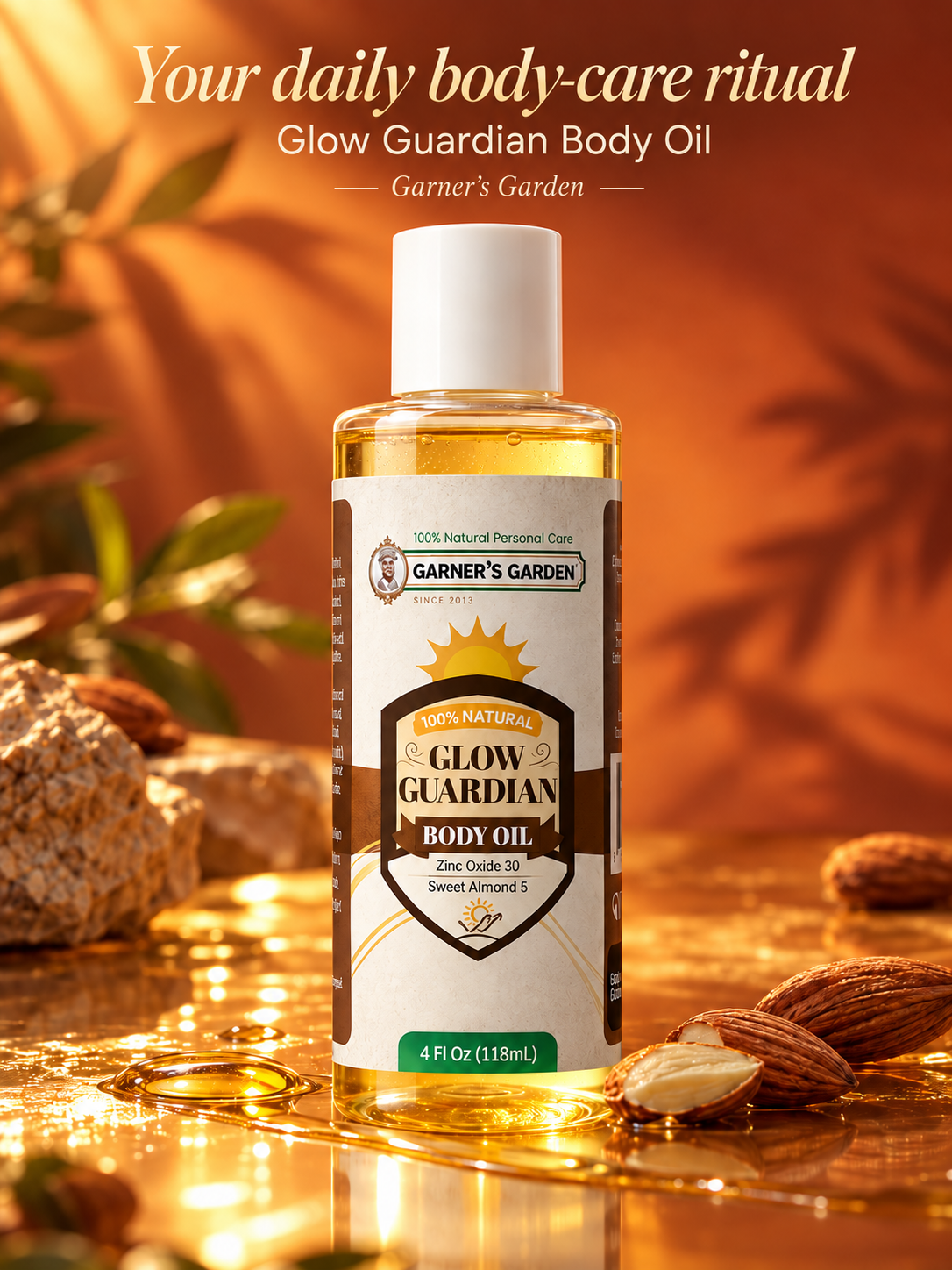 Garner's Garden Glow Guardian Body Oil — Your daily body-care ritual