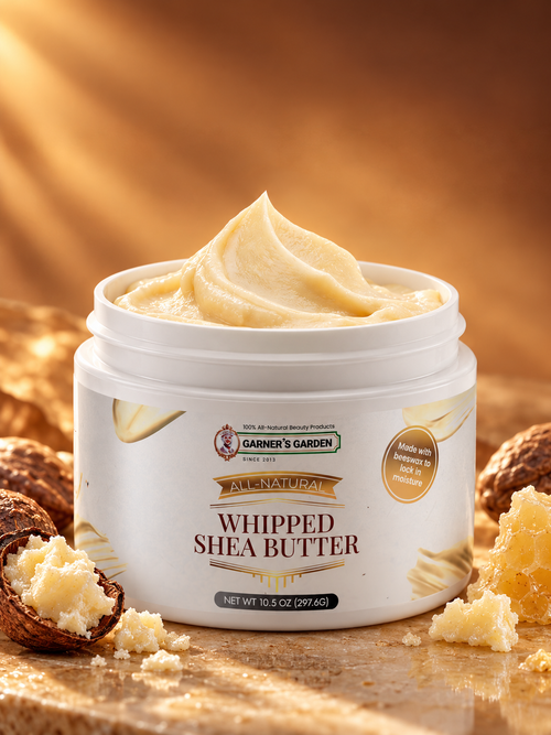 Garner's Garden Whipped Shea Butter — clean product photograph