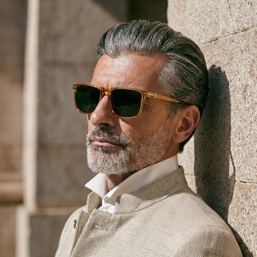 High Contrast Retro Sunglasses - Copper Accent, UV400 Protection, TR90 Frame, Unisex, MK Legacy