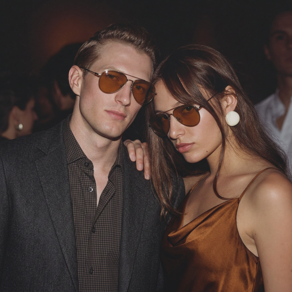 MK Titan Pure Titanium Aviator Sunglasses - UV400, Oversized Frame, High-Contrast Tempered Glass, Unisex