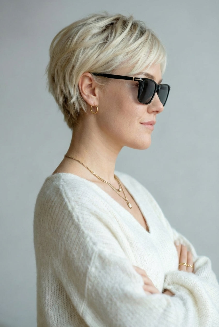 Retro Sunglasses - Polarized UV400 - Lightweight TR90 Frame with Copper Accents