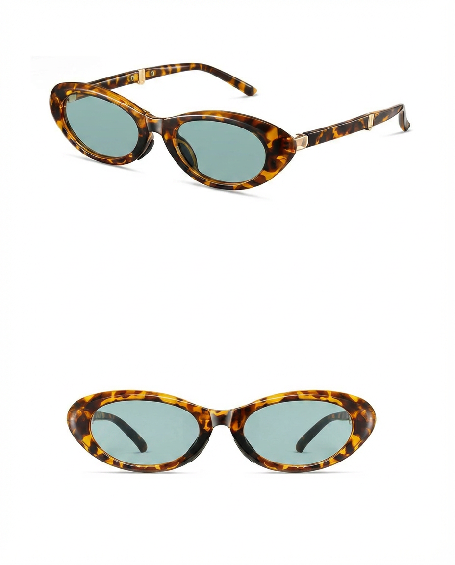 Marie Kiro Cateye Foldable Sunglasses, Polarized UV400 TR Frame