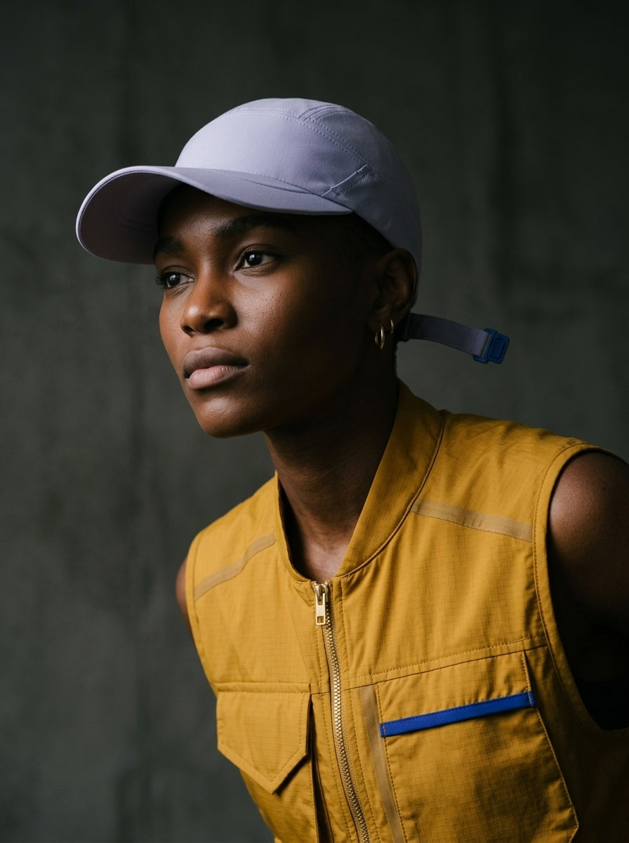 The Relay - Purple | UPF50+ Quick-Dry Running Cap with Sunglasses Slots