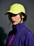 The Relay - Yellow | UPF50+ Quick-Dry Running Cap with Sunglasses Slots