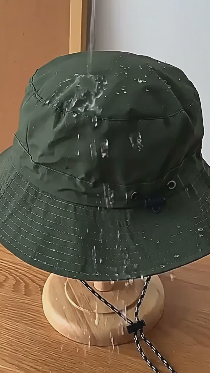 The Foldaway - Packable Wide Brim Sun Hat, Navy (Extended Fit 60-65cm)