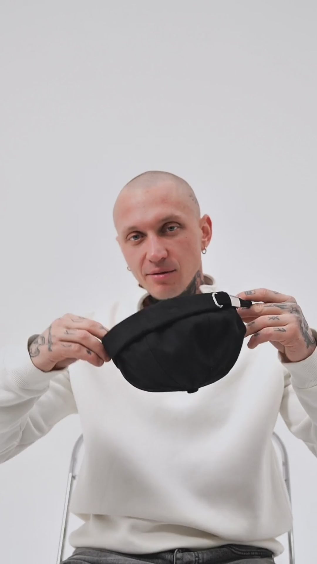 Vintage Dome Landlord Cap - Cotton Rolled Brim Hat - Windproof Sunshade Unisex All-Season