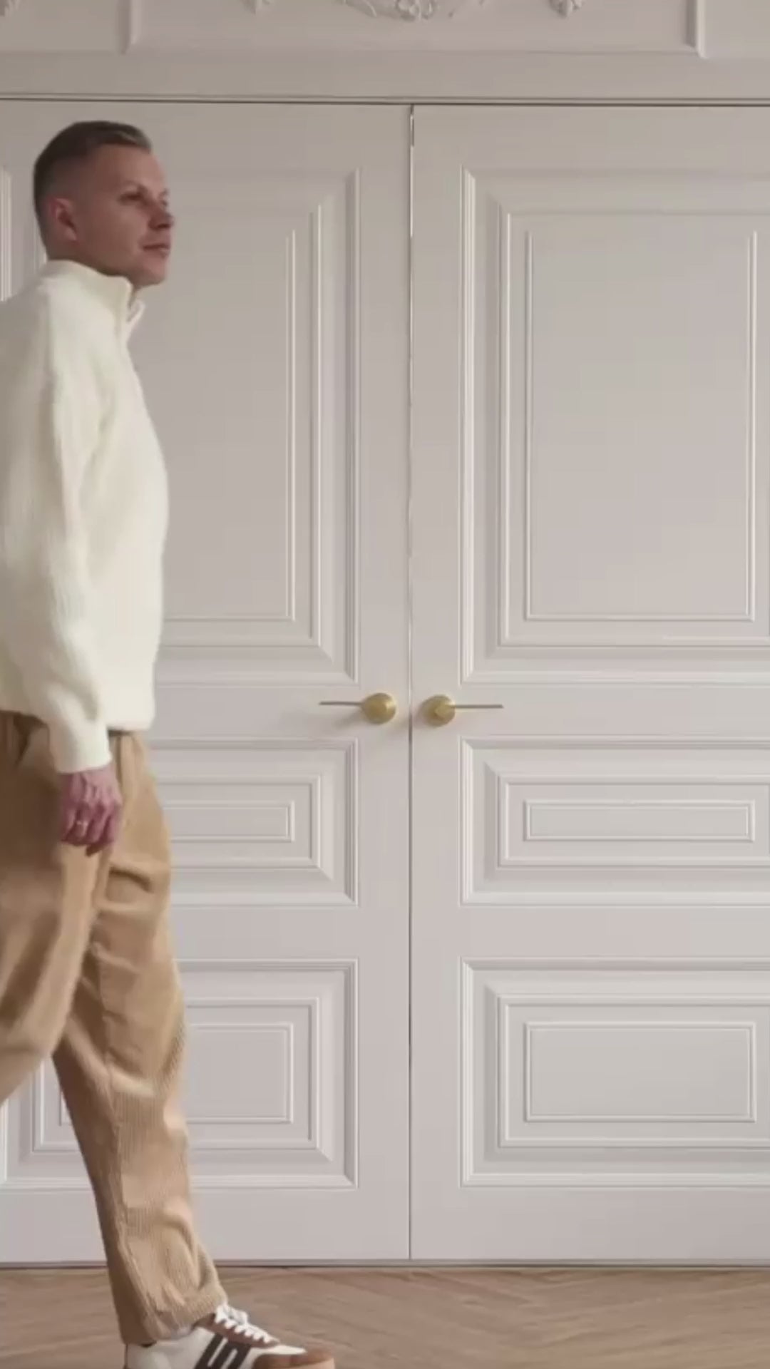 Heavyweight Wool Blend Quarter Zip Sweater – Men's Thermal Mock Neck Pullover – Big & Tall Winter Knitwear