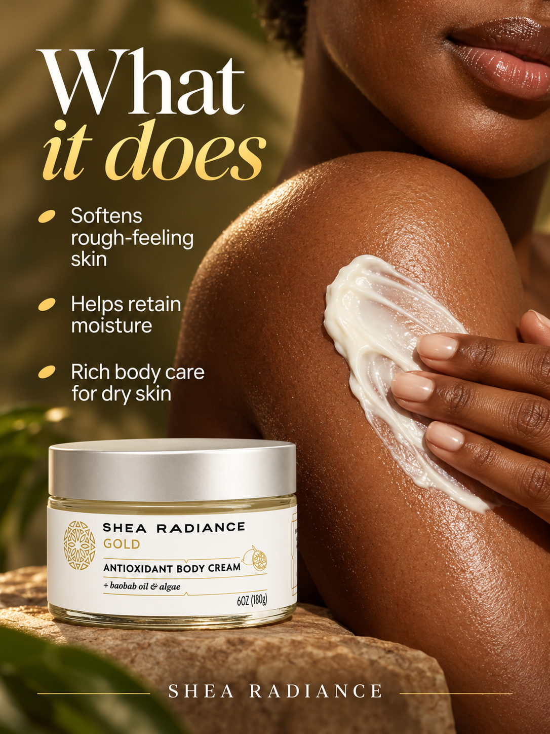 Shea Radiance Antioxidant Body Cream — benefits guide