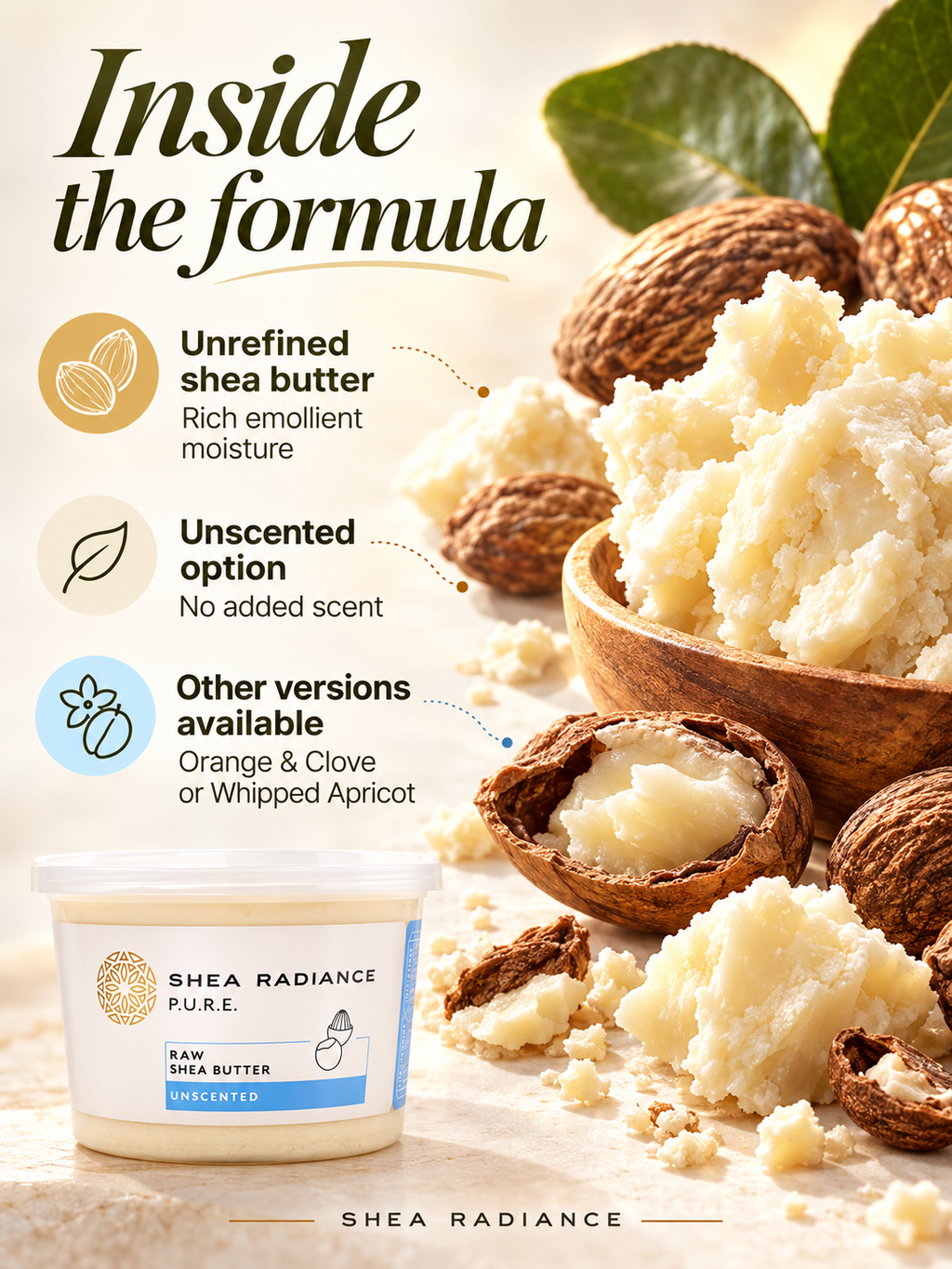 Shea Radiance Raw Shea Butter — ingredients guide